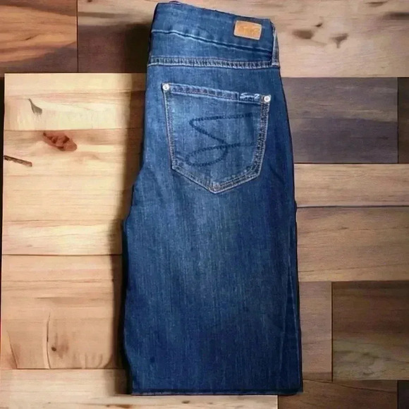 Seven7 Size 8 Women’s Tummyless High Rise Skinny Jeans. Tapered Ankle. - Picture 5 of 6
